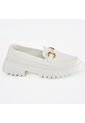 Price Shoes Mocasines Suela Track Para Mujer 1321146TALCO de Price Shoes