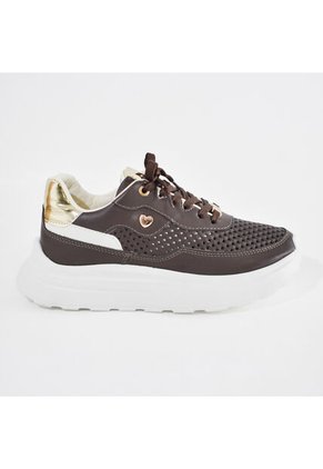 Price Shoes Tenis Urbanos Mujer 352CRISTALCHOCOLATE