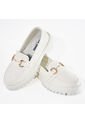 Price Shoes Mocasines Suela Track Para Mujer 1321146TALCO de Price Shoes