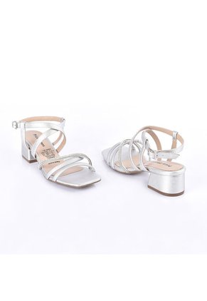 Price Shoes Sandalias Tacones Mujer 5421122PLATA
