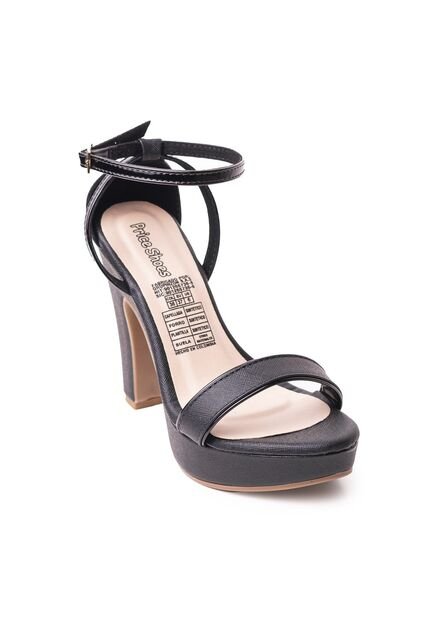 Price Shoes Sandalia Tacón Para Mujer 182FL859NEGRO