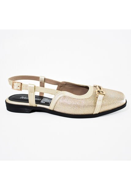 Price Shoes Baletas Tipo Slingback Para Mujer 182BE916CHAMPANA