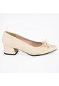 Price Shoes Tacones Moda Casual Mujer 9721074BEIGE de Price Shoes
