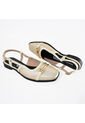 Price Shoes Baletas Tipo Slingback Para Mujer 182BE916CHAMPANA de Price Shoes