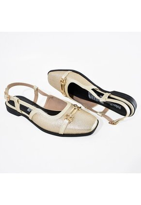 Price Shoes Baletas Tipo Slingback Para Mujer 182BE916CHAMPANA