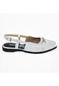 Price Shoes Baletas Tipo Slingback Para Mujer 182BE916PLATA de Price Shoes