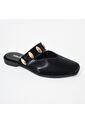 Price Shoes Sandalias Tipo Mule Planas Con Estilo Para Mujer 182BE268NEGRO de Price Shoes