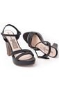 Price Shoes Sandalia Tacón Para Mujer 182FL872NEGRO de Price Shoes