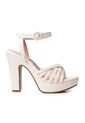 Price Shoes Sandalia Tacón Para Mujer 182FL858TALCO de Price Shoes