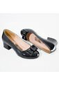 Price Shoes Tacones Casuales Con Moño Mujer 9723058NEGRO de Price Shoes