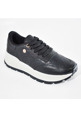 Price Shoes Tenis Urbanos Casual Mujer 282M-550NEGRO Price Shoes