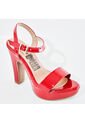 Price Shoes Tacones Charol Para Mujer 182FL881ROJO de Price Shoes