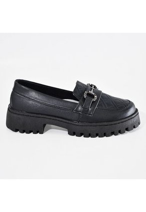 Price Shoes Mocasines De Tendencia Con Suela Track Para Mujer 1321146NEGRO
