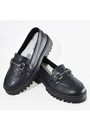 Price Shoes Mocasines De Tendencia Con Suela Track Para Mujer 1321146NEGRO