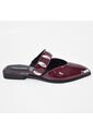 Price Shoes Sandalias Tipo Mule Para Mujer 182MS268VINOTINTO de Price Shoes