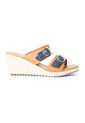 Price Shoes Plataformas Moda Mujer 692A85AZUL de Price Shoes