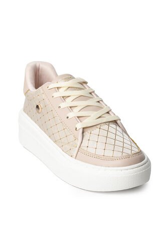 Price Shoes Tenis Urbanos Con Plataforma Mujer 252D-03NUDE Price Shoes