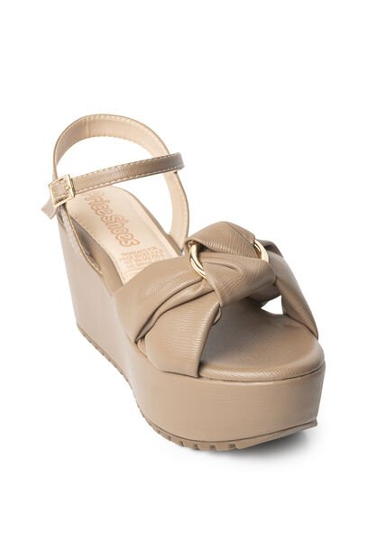 Price Shoes Sandalias Plataformas Mujer 192A-109CAMEL