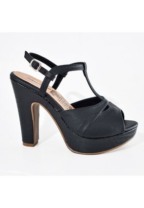Price Shoes Tacones Con Plataforma Para Mujer 182FL885NEGRO