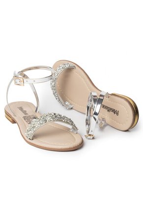 Price Shoes Sandalias Brillantes Mujer 4822607PLATA
