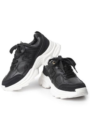 Priceshoes Tenis Urbanos Mujer 822747NEGRO