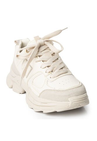 Price Shoes Tenis Urbanos Mujer 822747BEIGE Price Shoes