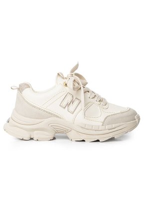 Price Shoes Tenis Urbanos Mujer 822747BEIGE