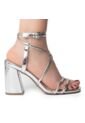 Price Shoes Tacones Elegantes Mujer 952L-70PLATA de Price Shoes