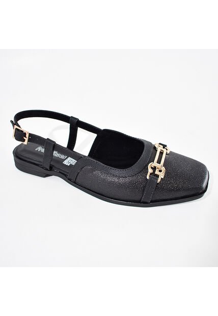 Price Shoes Baletas Tipo Slingback Para Mujer 182BE916NEGRO
