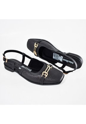 Price Shoes Baletas Tipo Slingback Para Mujer 182BE916NEGRO