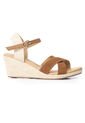 Price Shoes Sandalias Con Plataforma Mujer 692A219MIEL de Price Shoes