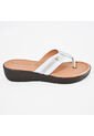 Price Shoes Sandalias Con Plataforma Para Mujer 862M-13BLANCO de Price Shoes