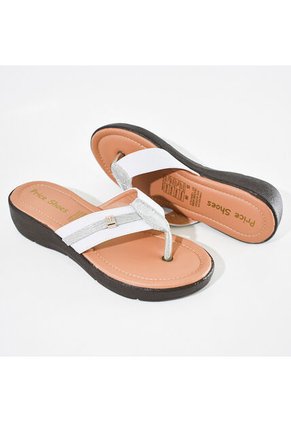 Price Shoes Sandalias Con Plataforma Para Mujer 862M-13BLANCO