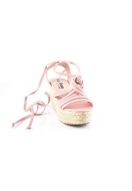 Price Shoes Sandalias Plataformas Mujeres 382R-14Rosado