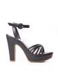 Price Shoes Sandalia Tacón Para Mujer 182FL858NEGRO de Price Shoes