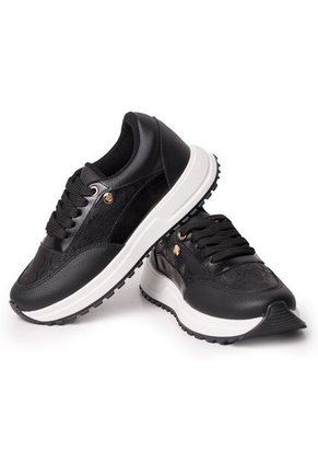 Price Shoes Tenis Moda Para Mujer 282M-536NEGRO