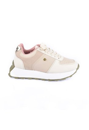 Price Shoes Tenis Casuales Mujeres 822551BEIGE
