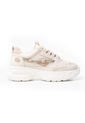 Price Shoes Tenis Moda Para Mujer822613BEIGE de Price Shoes
