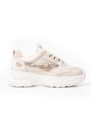 Price Shoes Tenis Moda Para Mujer822613BEIGE