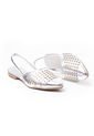 Price Shoes Zuecos Mules De Moda Para Mujer 6022010PLATA de Price Shoes