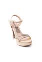 Price Shoes Sandalia Tacón Para Mujer 182FL872CHAMPANA de Price Shoes