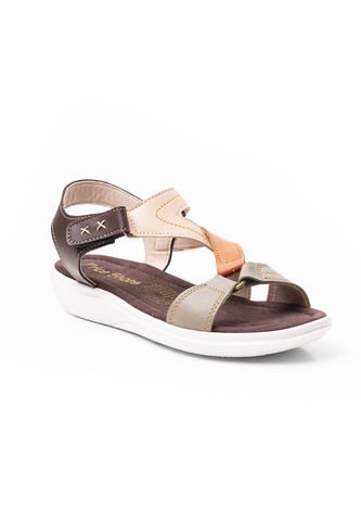Priceshoes Sandalias Planas Mujeres 412L-75MULTICOLOR Price Shoes