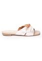 Price Shoes Sandalia Plana Para Mujer 462JC017AMARETTO de Price Shoes