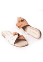Price Shoes Sandalia Plana Para Mujer 462JC017AMARETTO de Price Shoes