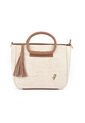 Price Shoes Bolso Moda Mujeres 152LYONBEIGE de Price Shoes