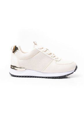 Price Shoes Tenis Casual Para Mujer 822568BEIGE