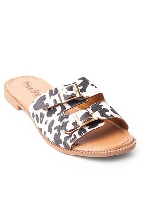 Price Shoes Sandalia Plana Para Mujer 692P08VTNEGRO