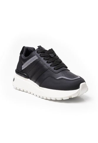 Price Shoes Tenis Moda Para Mujer822596NEGRO Price Shoes