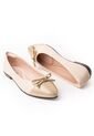 Price Shoes Baleta Casual Para Mujer 0224136-1102DORADO de Price Shoes