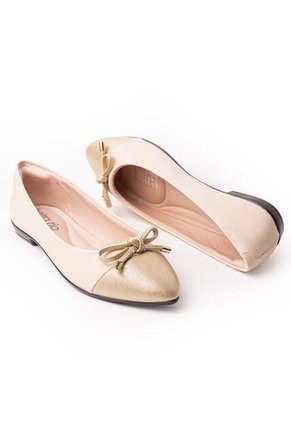 Price Shoes Baleta Casual Para Mujer 0224136-1102DORADO